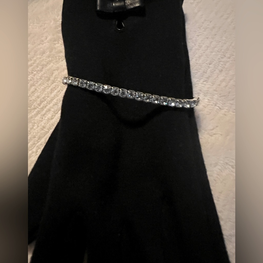 Cubic Zirconia Bling Stretch Crystal Bracelet